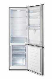 Combina frigorifica Heinner HC-HM268SWDE++, 268 l, H 180 cm, Control electronic, Dozator apa, Iluminare LED, Clasa E, Argintiu [2]