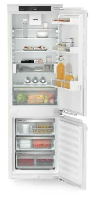 Combina frigorifica incorporabila Liebherr ICc 5123 Plus, EasyFresh si SmartFrost, 56 cm, 264 l, DuoCooling, SmartFrost, VarioSpace, SuperCool, Clasa C [2]