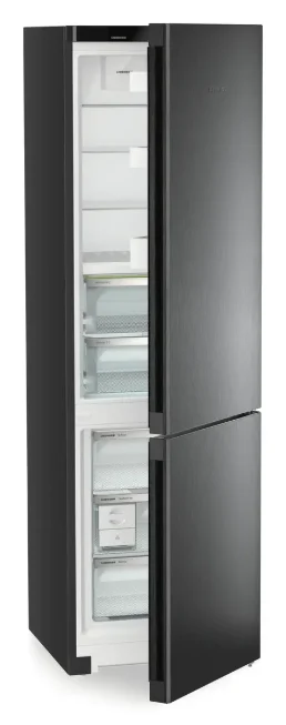 Combina frigorifica Liebherr CBNbda 572i Plus, NoFrost, BioFresh, 60 cm, 360 l, EasyTwist-Ice, SmartDeviceBox integrat, Clasa A, BlackSteel [1]