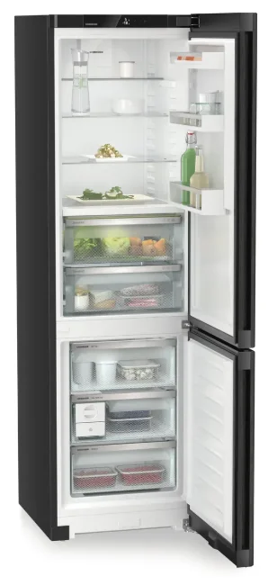 Combina frigorifica Liebherr CBNbda 572i Plus, NoFrost, BioFresh, 60 cm, 360 l, EasyTwist-Ice, SmartDeviceBox integrat, Clasa A, BlackSteel [4]