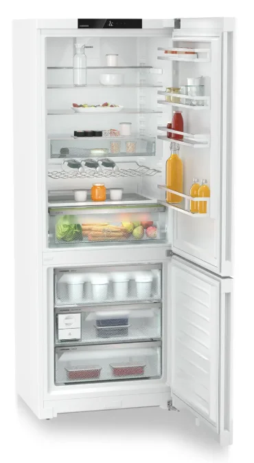 Combina frigorifica Liebherr CNd 7723 Plus, NoFrost, EasyFresh, 75 cm, 485 l, EasyTwist-Ice, DuoCooling, Display tactil, Clasa D, Alb [2]