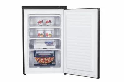 Congelator Heinner HFF-HM91BKE++, 91L, 85 cm, control mecanic cu termostat ajustabil, 4 compartimente, dezghetare manuala, usa reversibila,clasa energetica E,Negru [2]