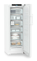 Congelator Liebherr FNc 507i Peak, NoFrost, 60 cm, 238 l, EasyTwist-Ice, SpaceBox, SmartDeviceBox, EasyOpen, SuperFrost, Clasa C, Alb [2]