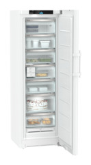 Congelator Liebherr FNc 527i Peak, NoFrost, 60 cm, 277 L, EasyTwist-Ice, SpaceBox, SmartDeviceBox, EasyOpen, SuperFrost, Clasa C, Alb [2]