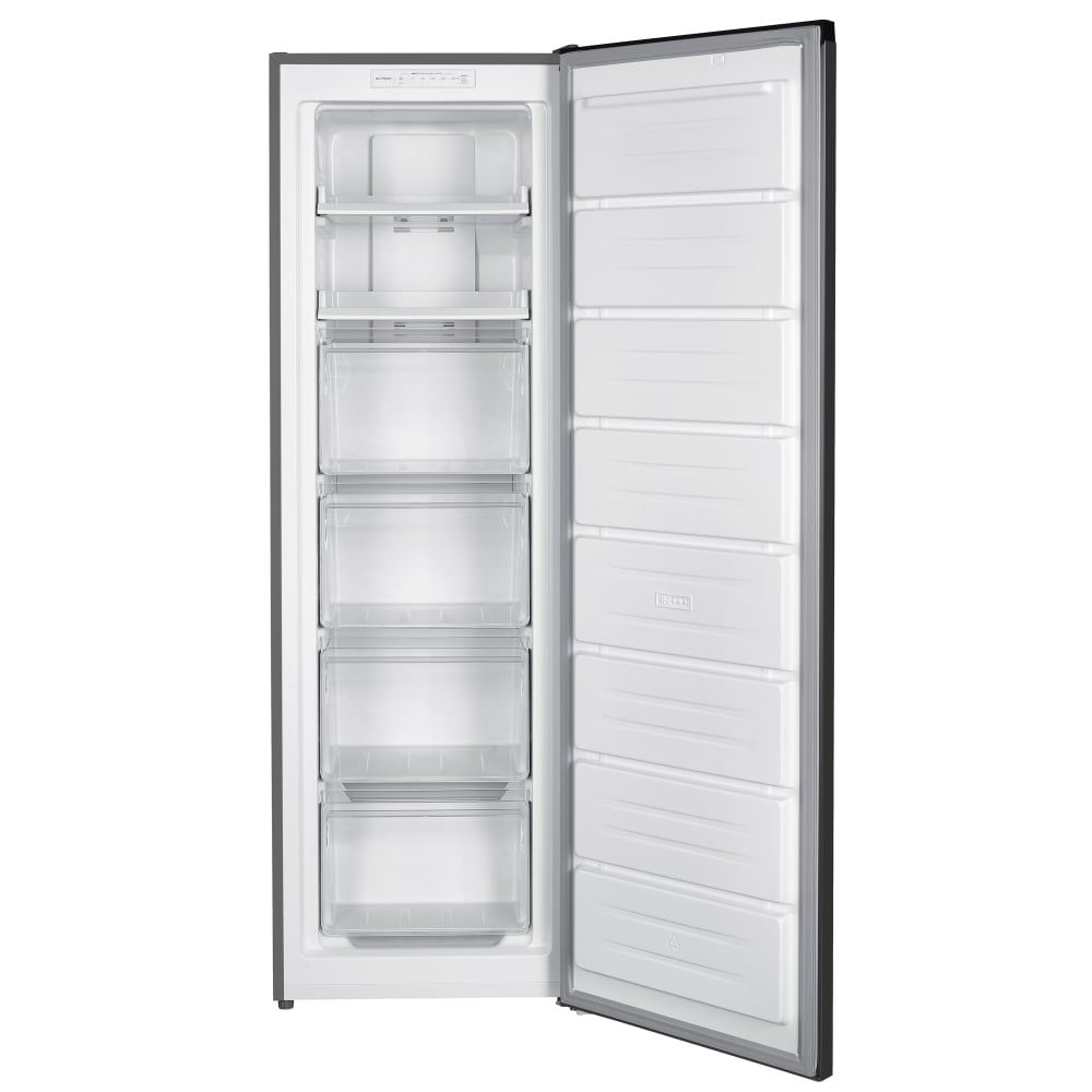 CONGELATOR SAMUS SCGXE336NFE, 204 L, FULL NO FROST, AFIȘAJ ELECTRONIC LED, CLASĂ ENERGETICĂ E, SUPER FREEZING, VENTILATOR, 4 SERTARE ȘI 2 RAFTURI, INOX / LATERALE ARGINTII [3]