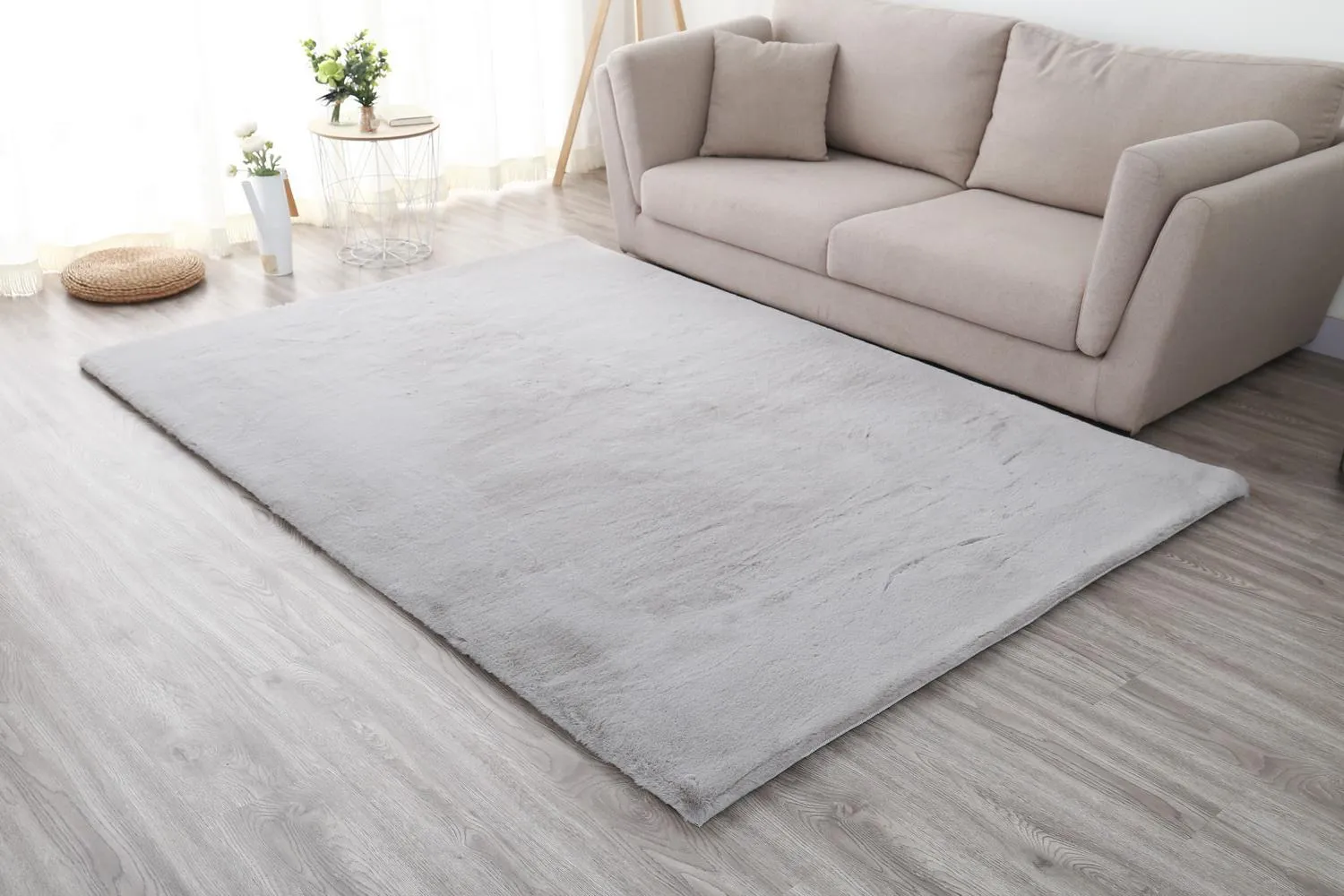Covor Heinner Shaggy soft blanita Gri 160x230 cm [2]