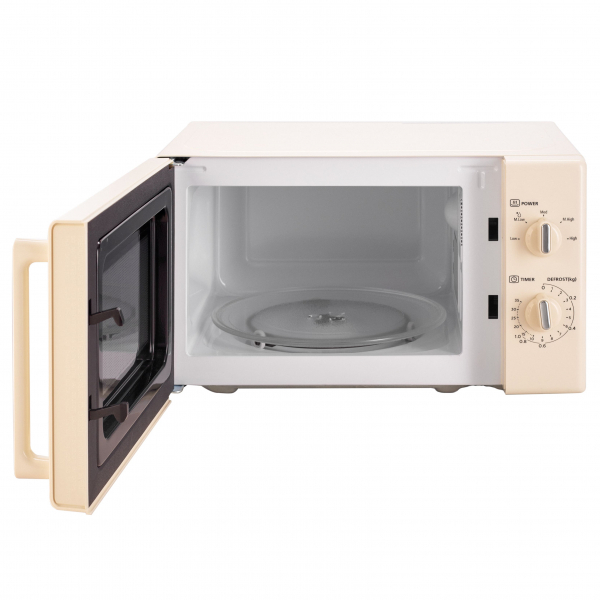 Cuptor cu microunde Daewoo KOR-6S20C-1, 20 l, 700 W, Mecanic, Bej [2]