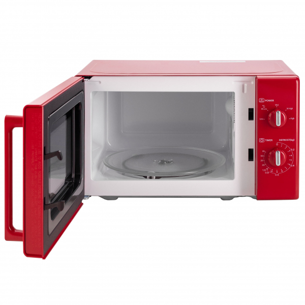 Cuptor cu microunde Daewoo KOR-6S20R , 20 l, 700 W, Mecanic, Rosu [2]