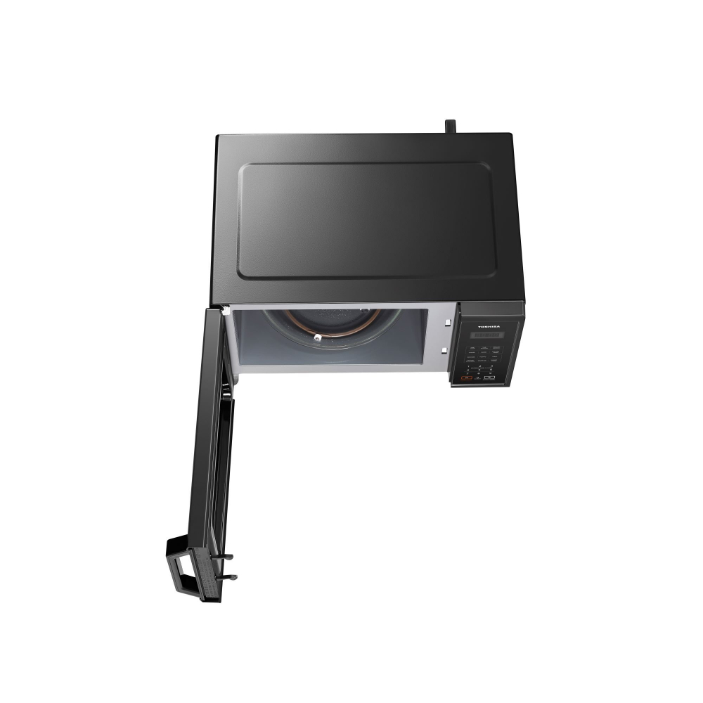 Cuptor cu microunde digital Toshiba, 23 L, Touchscreen, putere 750-800 W, coacere combinata, pre setare gatire, functie blocare copii, Negru [2]