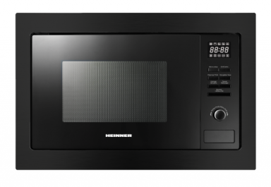 CUPTOR CU MICROUNDE INCORPORABIL HEINNER HMW-MDBI25GDBK, CAPACITATE 25L, CONTROL DIGITAL, AFISAJ DIGITAL, PUTERE CUPTOR: 900W, PUTERE GRILL: 1000W, 5 TREPTE DE PUTERE, 10 PROGRAME AUTOMATE, TIMER, TIM [1]