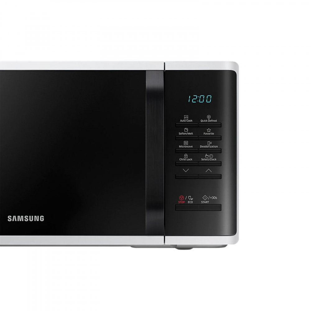 Cuptor cu microunde Samsung MS23K3513AW/OL, 23 L, 800 W, Quick Defrost, Touch control, Alb [2]