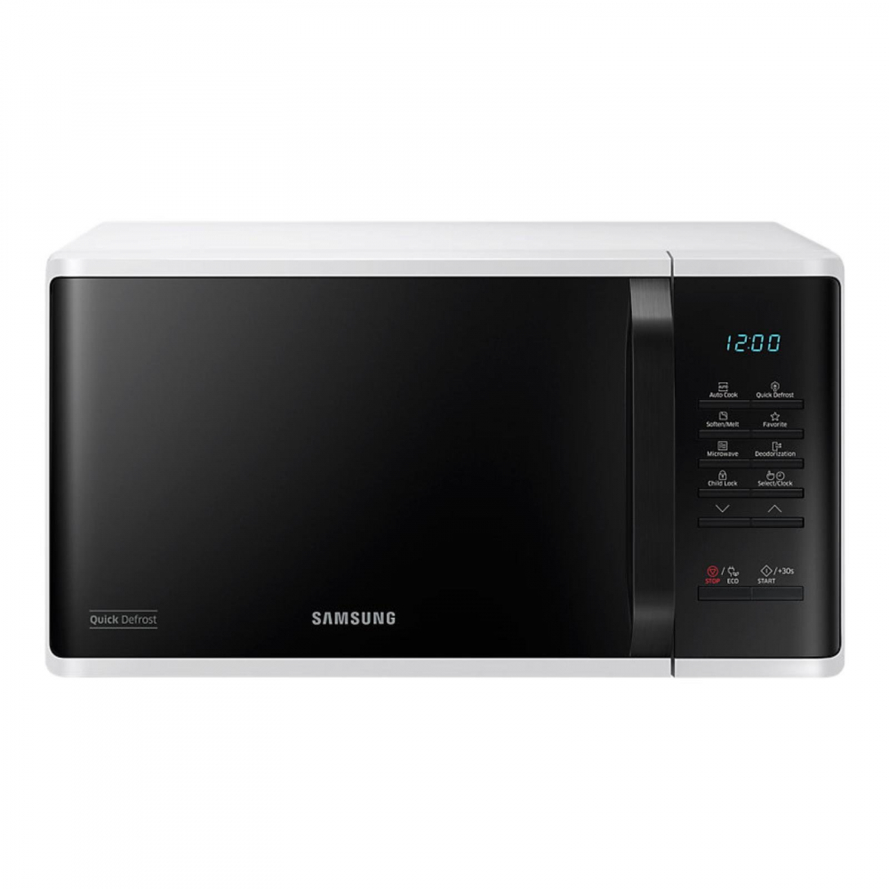 Cuptor cu microunde Samsung MS23K3513AW/OL, 23 L, 800 W, Quick Defrost, Touch control, Alb [1]
