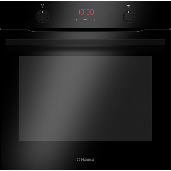 Cuptor incorporabil Hansa BOES683020, 77 l, Clasa A, Grill, X-Type, 9 functii, Timer electronic, Negru [1]