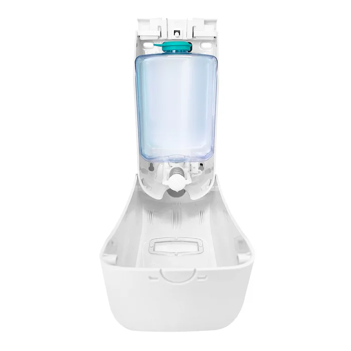 DOZATOR SAPUN LICHID LIMPIO SD1000W2, ABS, ALB, MONTAJ SUSPENDAT, 1000 ML [3]