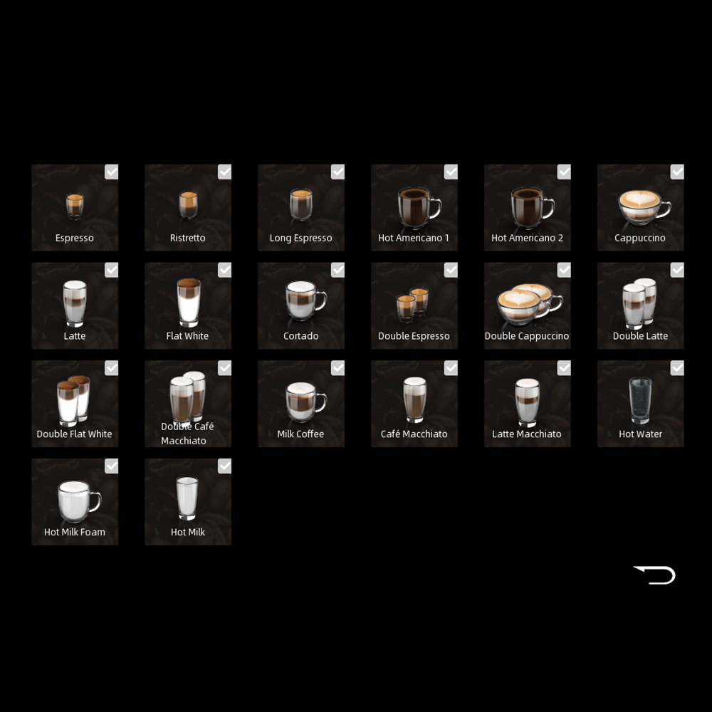 ESPRESSOR AUTOMAT SAMUS MAGNIFIQUE 19, PUTERE 1200-1450 W, 19 BARI, REZERVOR APĂ 1.7 L, RECIPIENT CAFEA BOABE 250 G, 20 TIPURI BĂUTURI, SISTEM EXTRACȚIE LAPTE CU FURTUN 25 CM, ÎNĂLȚIME REGLABILĂ DUZE  [3]