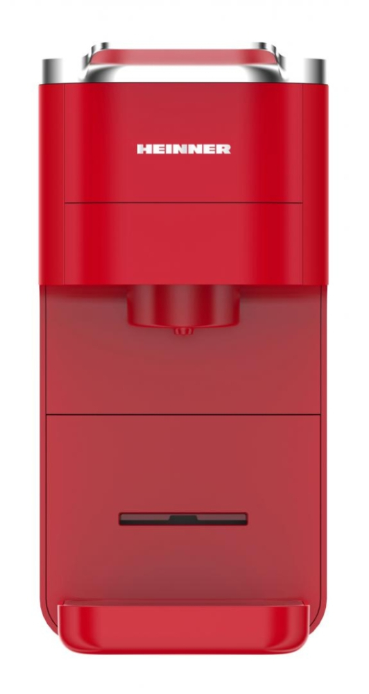 Espressor cu capsule HEINNER HEMC-DD15RED, 1525 W, Rezervor 1.5 l, Ecran digital si control tactil, Compatibil cu Nespresso, Dolce Gusto, Ese Pods/Pudra Rosu [3]