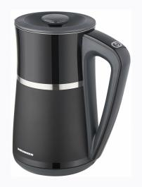 FIERBATOR ELECTRIC DIGITAL HEINNER HEK-D22002WBK, 1850-2200W, 1.7L, PERETI DUBLI: CAVITATE INOX, DISPLAY LCD CU CONTROL ELECTRONIC, 5 SETARI DE TEMPERATURA [2]