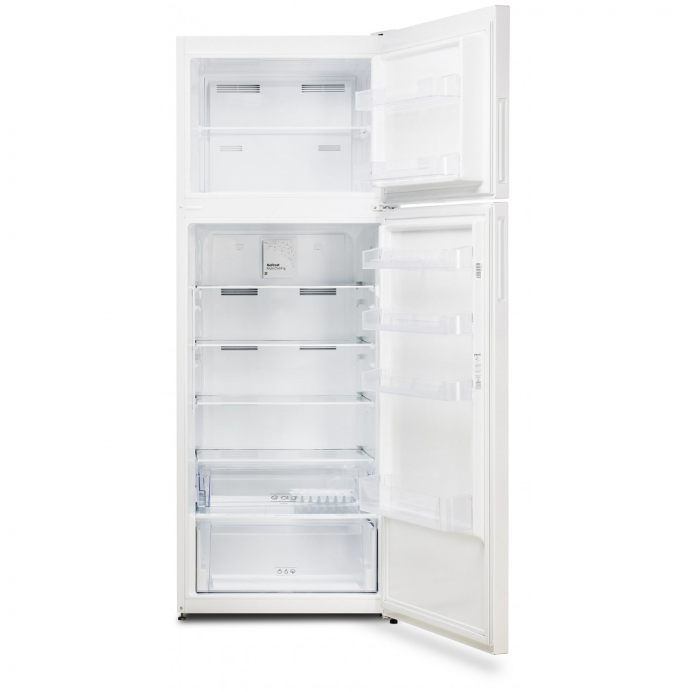 Frigider cu doua usi . LDK LF-451NFW E , Clasa E, Capacitate 451 l, No Frost, Multi Cooling Tech, Display Touch Control, Chill Zone, Iluminare LED, H 186 cm, Alb [2]