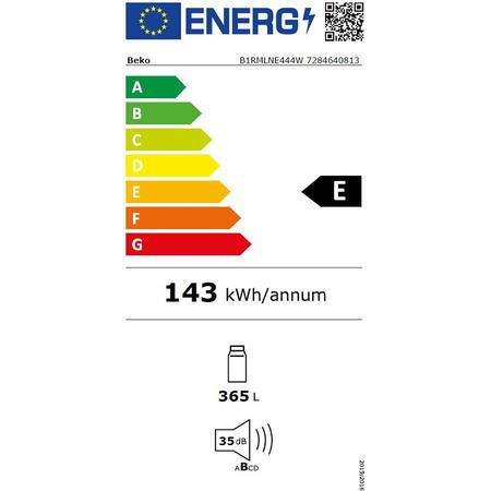 FRIGIDER BEKO B1RMLNE444W [3]