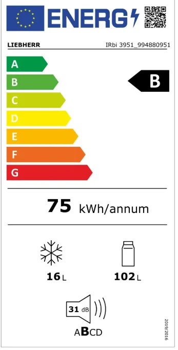 FRIGIDER INCORPORABIL CU O USA LIEBHERR IRBI 3951 PRIME [3]