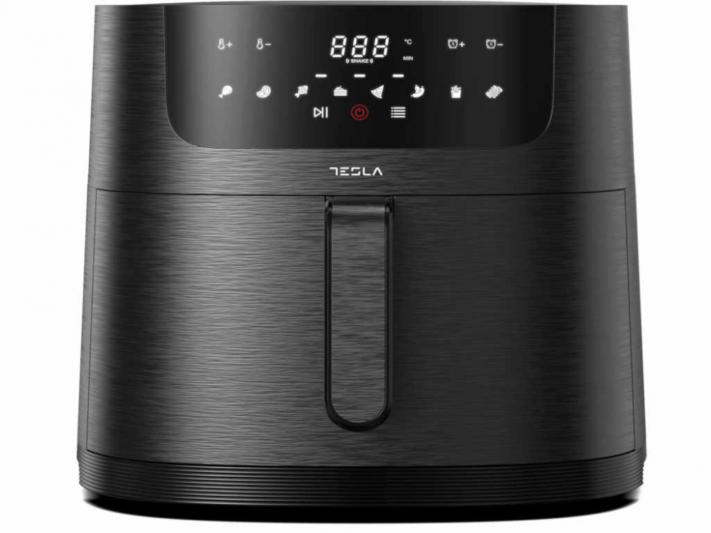 Friteuza aer cald Tesla AF800B, 8 L, 1800WPanou digital, 8 programe, Negru [3]
