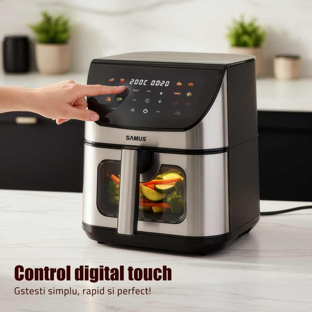 FRITEUZÄ‚ CU AER CALD SAMUS AF8-S1700DW [3]