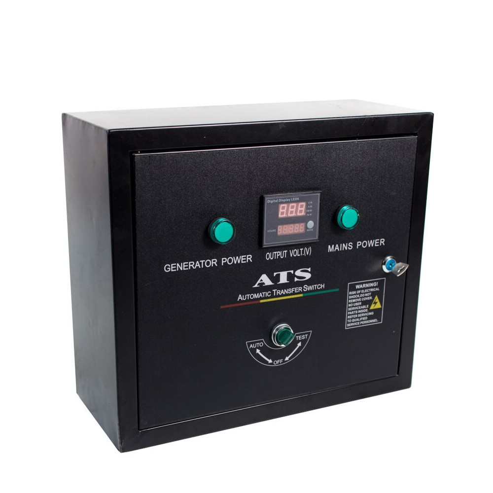 GENERATOR DE CURENT MONOFAZAT INSONORIZAT CU MOTOR DIESEL HYUNDAI DHY-8600SE PLUS AUTOMATIZARE PENTRU GENERATOARE MONOFAZATE [2]