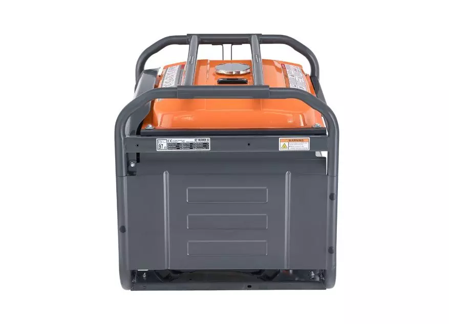 Generator curent O-Mac GT 16000E-A, putere 10 kW, 230V, benzina, pornire electrica,Negru-Portocaliu [3]
