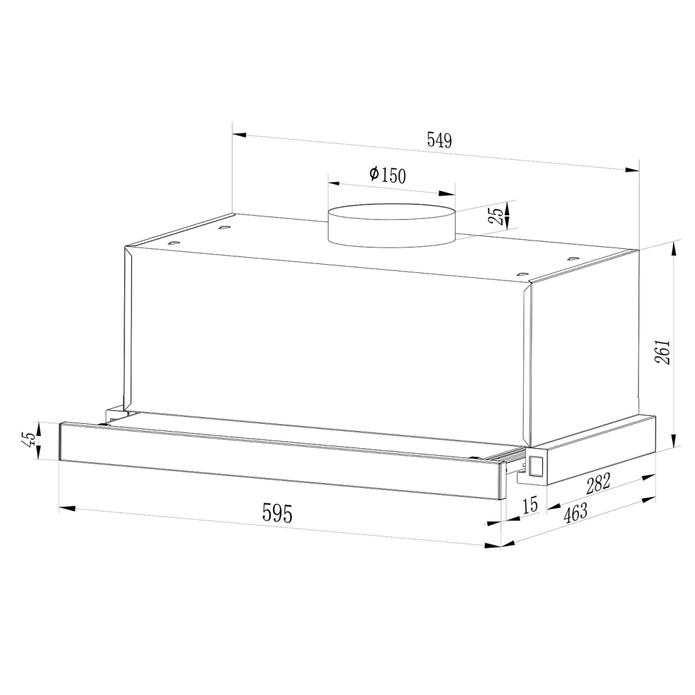 HOTA INCORPORABILA TELESCOPICA SAMUS HS6060TB [3]