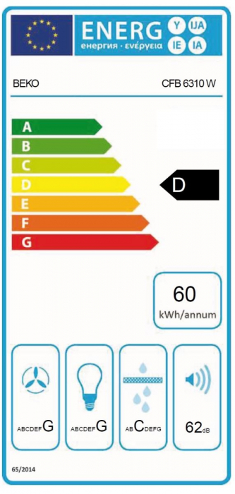 HOTA TRADITIONALA BEKO CFB6310W [2]