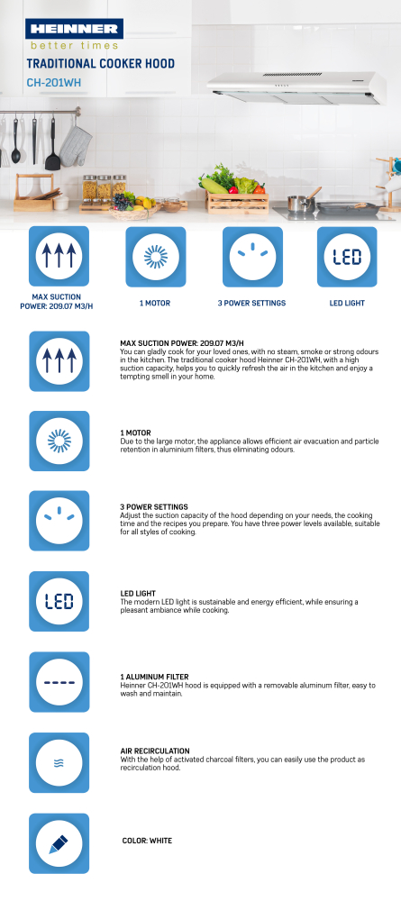 HOTA TRADITIONALA HEINNER CH-201WH [3]