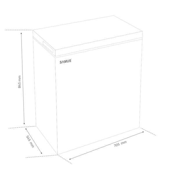 LADA FRIGORIFICA SAMUS LS168E [3]