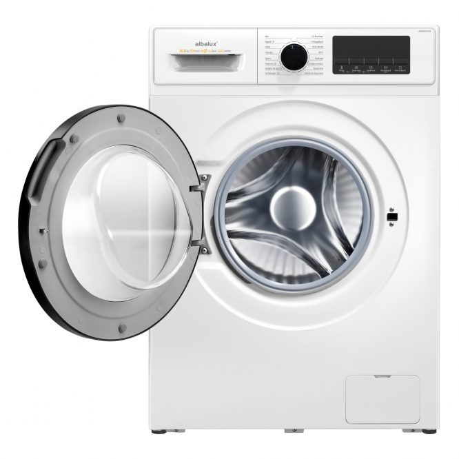 MASINA DE SPALAT RUFE ALBALUX AXWGI14102, 10 KG, MOTOR INVERTER, 16 PROGRAME, 1400 ROTATII, DISPLAY LED, CLASA ENERGETICA A-10%, ADAUGARE RUFE, BLOCARE ACCES COPII, ALB [3]