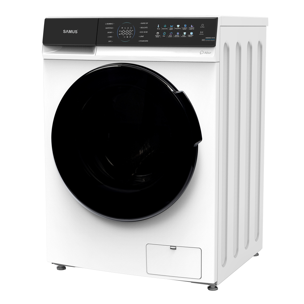 MASINA DE SPALAT RUFE SAMUS WSDKI5-10144, 10 KG, 11 PROGRAME, MOTOR INVERTER, 1400 ROTATII, CLASA ENERGETICA A, DISPLAY LED COLOR, SPALARE NOCTURNA, NIVEL MURDARIE, EXTRA-CLATIRE, AMANARE SFARSIT PROG [5]