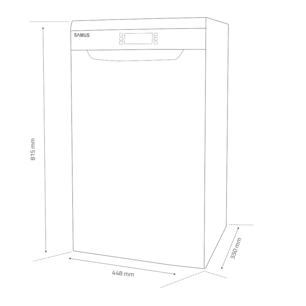 MASINA DE SPALAT VASE SAMUS SDW410.8 [5]