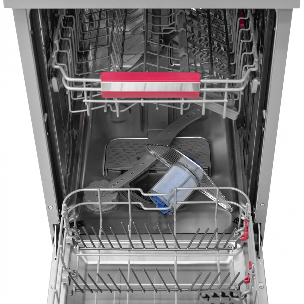 Masina de spalat vase Toshiba DW-10F2S, 10 seturi, clasa D, 45 cm, AquaStop, Auto Open, Filtru AntiBacterian, 6 programe, 2 functii, Inox [3]