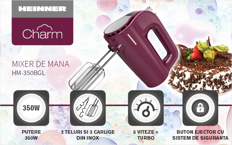 MIXER DE MANA HEINNER CHARM HM-350BGL [3]