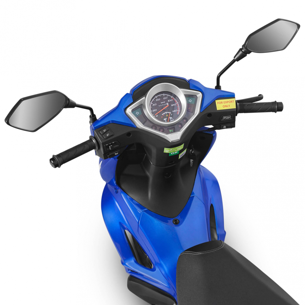 Motocicleta pe benzina, 125 cc, euro5, in 4 timpi, Revolt NEO, albastru [2]