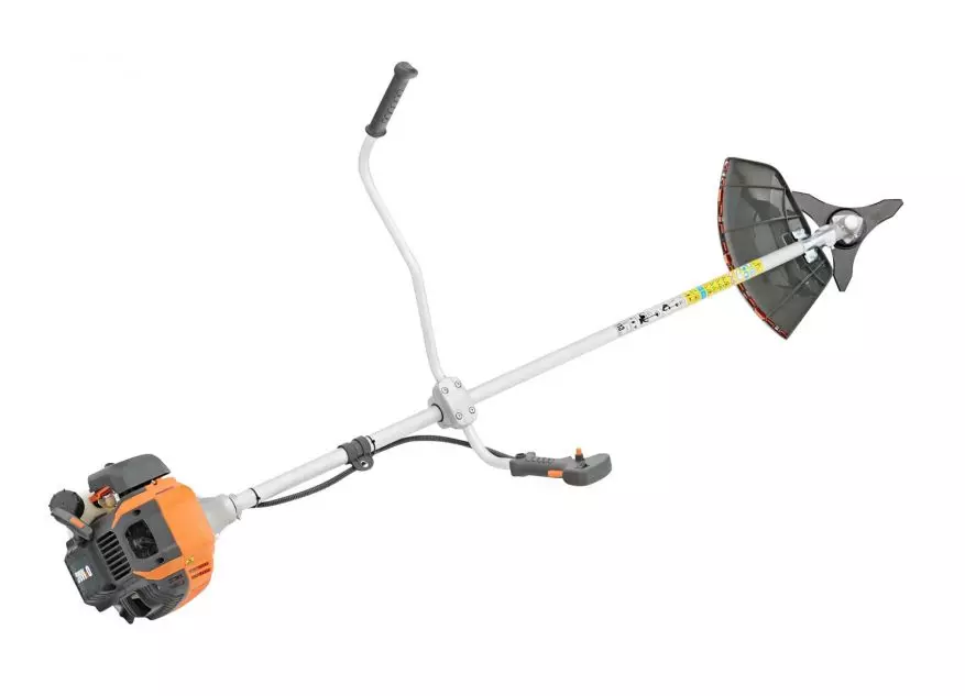 Motocositoare O-Mac MS 190, 1.3 CP, 42 CC, 4 timpi, Easy start, 43 cm diametru taiere fir, 0.55 l benzina,portocaliu [2]