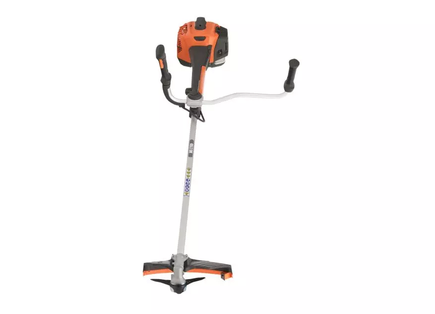 Motocositoare O-Mac MS 2700,de tuns gazon/iarba pe benzina, 2.7 CP putere maxima, 44.8 CC, 2 timpi, Easy start, 25.4 cm diametru disc, pompa amorsare,0.8 l benzina [3]