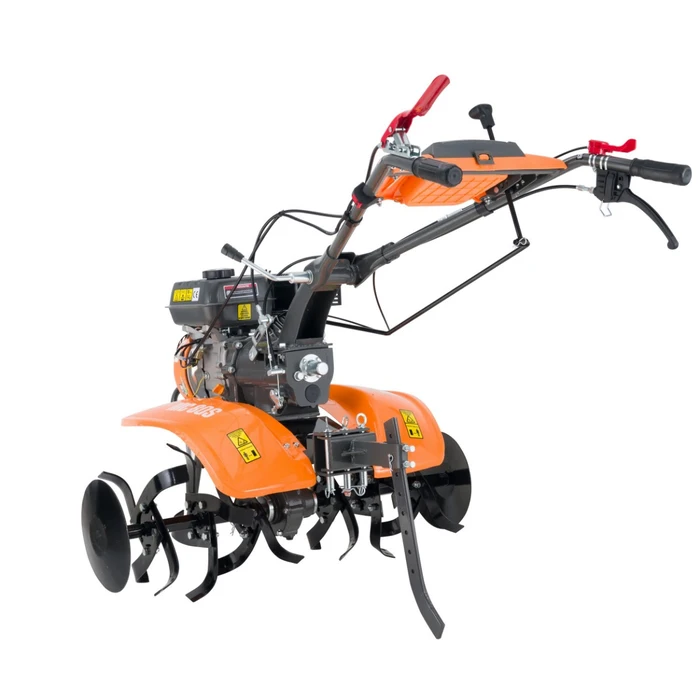 MOTOCULTOR O-MAC MC 80S, PE BENZINĂ, 5.9 KW, 8 CP, 3 VITEZE + ROȚI DE TRANSPORT [2]