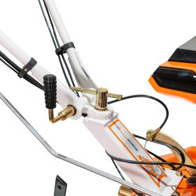 Motocultor pe benzina Ruris 915ACC, putere 15 CP, 420 CC, 4 timpi, 2+1 viteze, 110 cm latime lucru, 36 cm adancime lucru, contine: roti cauciuc + rarita + plug reversibil + roti metalice 500 + set con [3]