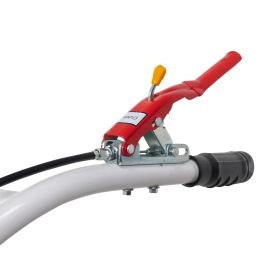 Motocultor pe benzina Ruris 915K + roti cauciuc 5.00-12+rarita+set contragreutati 20kg 15 CP, portocaliu [3]