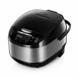 Multicooker Heinner HMCK-5BK, capacitate: 5L, vas detasabil antiaderent din teflon, 11 programe presetate pentru gatit, control touch cu display LED [2]