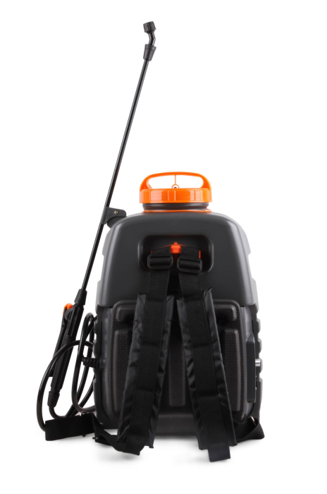 Pulverizator electric O-Mac PV 16, cu baterie si manometru, 16 l, negru [2]