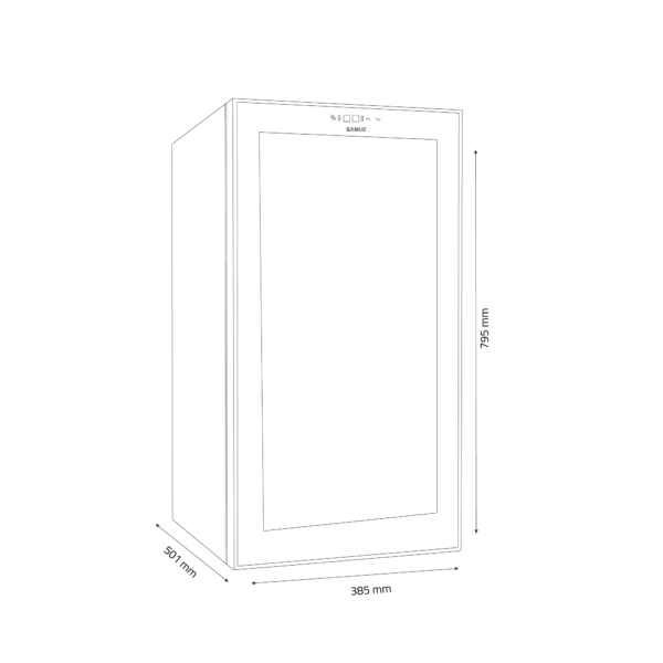 RACITOR PENTRU VIN SAMUS SRV55LMC [3]