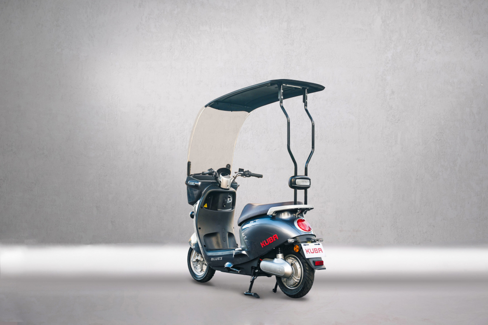 Scuter electric Blues, 60v , 20Ah,  Viteza maxima: 25 km/h, Roti: 90/90-10", Motor: 1000W , Dimensiuni: 1730 x 695 x 1050mm, Frana fata Disc/ Spate Tambur [3]