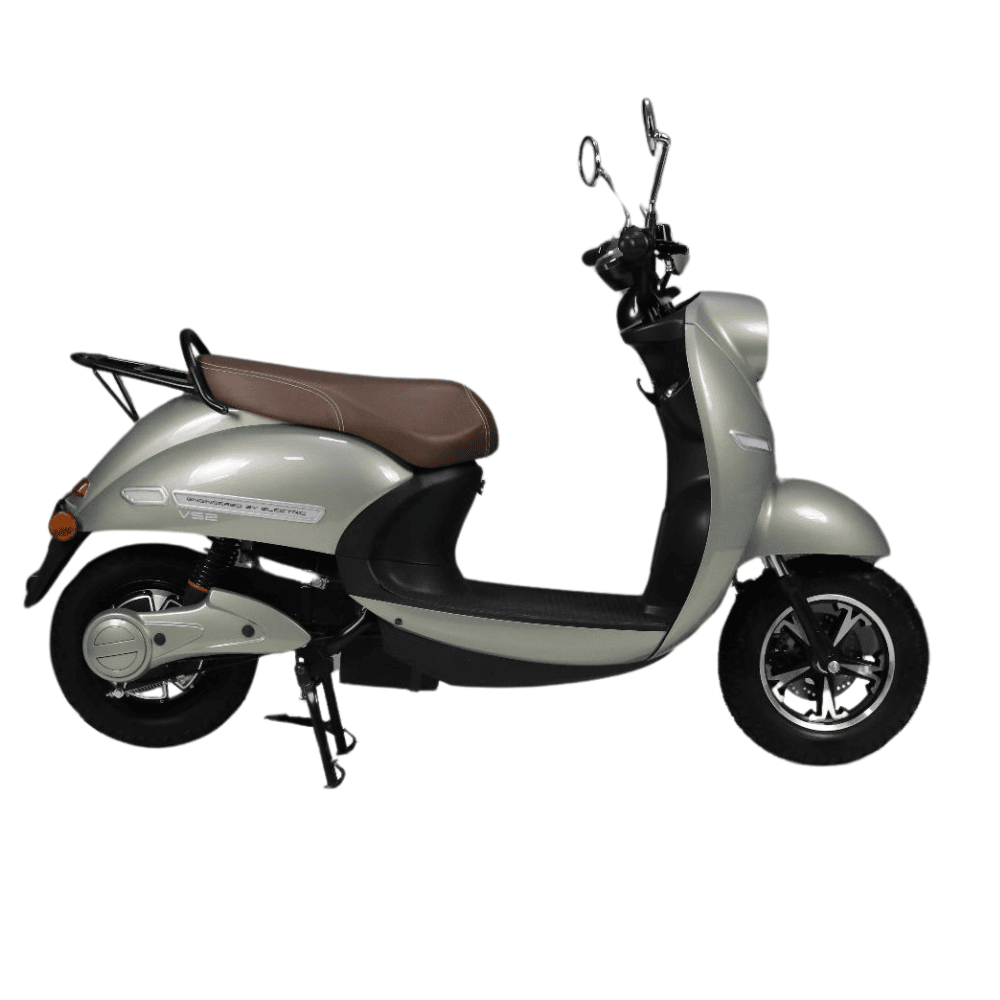 Voltarom S2 Premium, 2000W, viteza maxima 25km/h, autonomie pana la 60 km, Scuter Electric Fara Permis Argintiu [2]