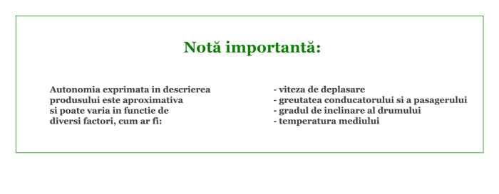 Scuter electric RDB SULINA, Design 2022, 500 W, fără permis de conducere [7]