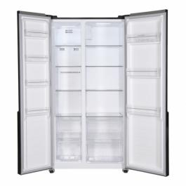 SIDE BY SIDE HEINNER HSBS-HM422NFGBKE++, 442 L, NO FROST, CLASA E, DISPLAY, SMART, H 176.5 CM, STICLA NEAGRA [2]